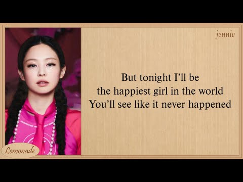 BLACKPINK The Happiest Girl Lyrics