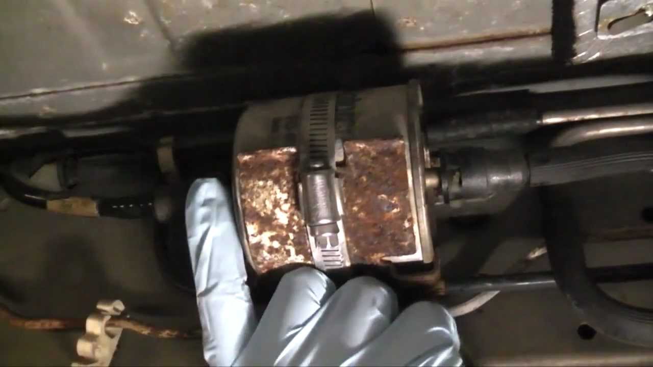 Ford Fuel Filter Replacement - YouTube 2009 sable fuel filter 