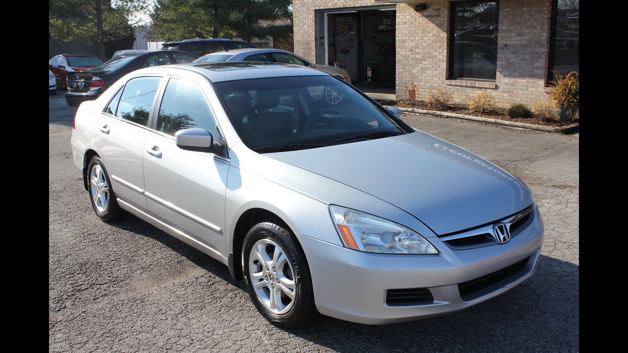 Honda Civic Ex-L >> Used 2006 Honda Accord EX-L Silver Leather Sunroof for ... Honda Civic Ex-L >> Used 2006 Honda Accord EX-L Silver Leather Sunroof for ...