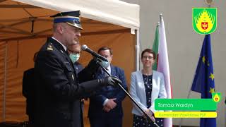 Przemówienie Komendanta Powiatowego Państwowej Straży Pożarnej w Starogardzie Gdańskim bryg. Tomasza