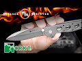 Нож складной Kit Carson M21 Spear-Point Combo Black Aluminum, CRKT, США видео продукта
