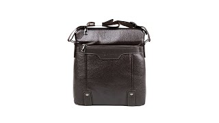 Pratinjau video produk Rhodey Tas Selempang Pria Fashion Messenger Bag PU Leather - 18067