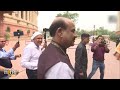 Former Speaker Om Birla Arrives at Parliament Ahead of the 2nd Day of 18th Lok Sabha Session | News9  - 01:59 min - News - Video
