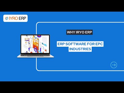 Why IRYO ERP | ERP Software for EPC Industries