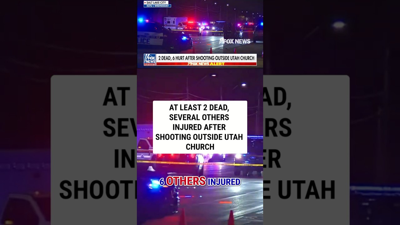 Utah funeral shooting leaves at least 2 dead, 6 injured #shorts #foxnews #us #crime