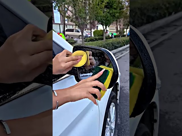 Capa mágica contra a chuva no carro! 🤯☔🚗 #shorts