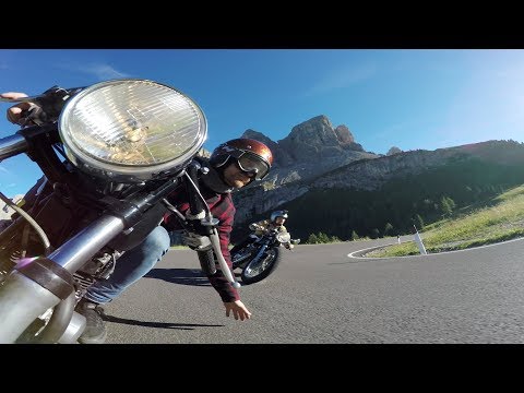 GoPro: Cafe Racer Ride Through Dolomites