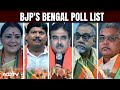 BJP Candidate List | In Bengal, Former Judge, Erstwhile Royal, Fashion Designer In BJP Line-Up