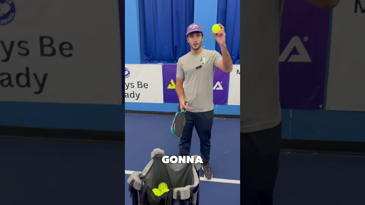 Do this ONE simple drill to perfect topspin from anywhere on the court 🙌 #pickleballdrills