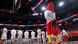 Louisville Cardinals men’s basketball opens season in top-20 matchup against Kansas