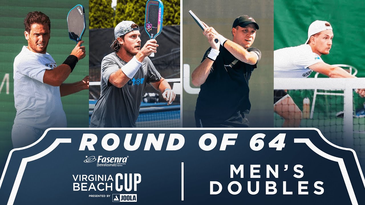 Scarpa/Dow v Haworth/Protzek at the Fasenra Virginia Beach Cup presented by Joola