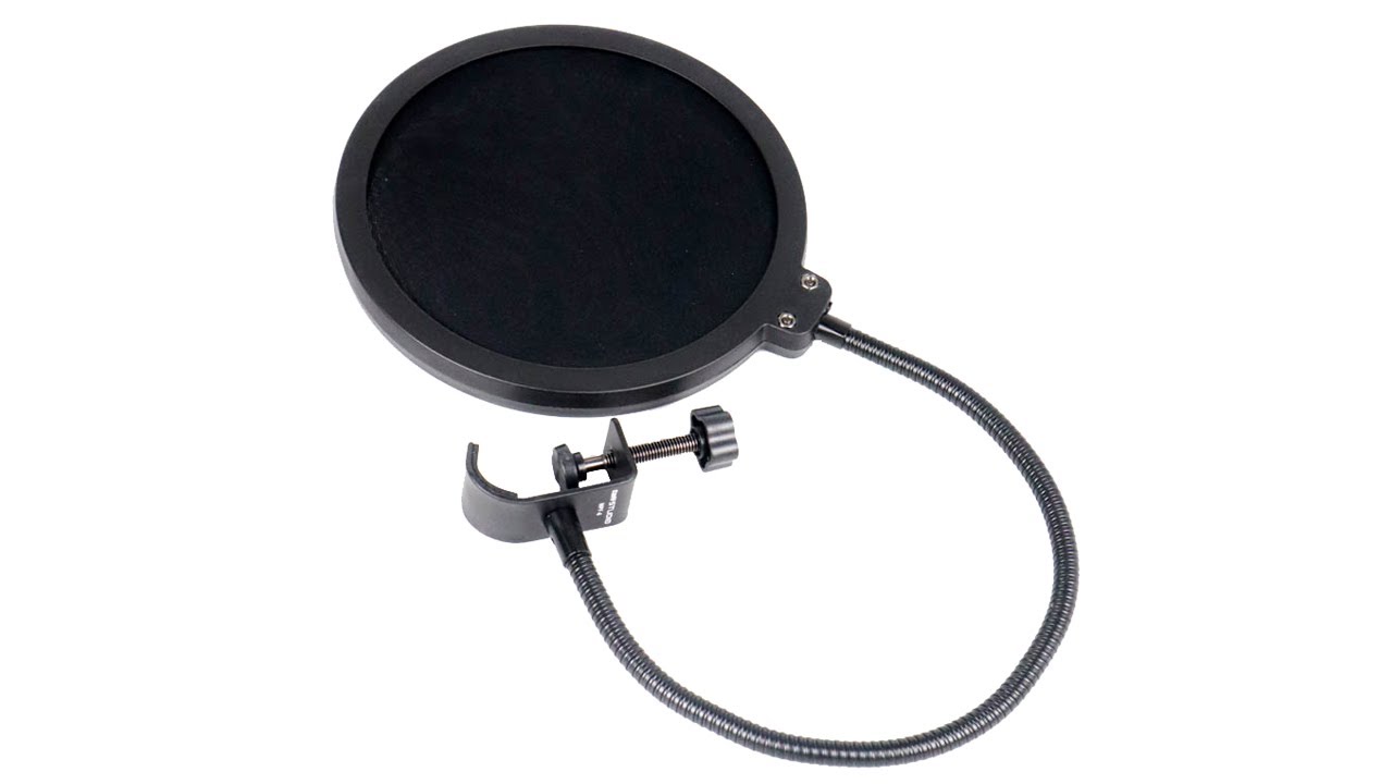 Pratinjau video produk TaffSTUDIO Pop Shield Filter Mikrofon Dual Layer BOP - MPF-6