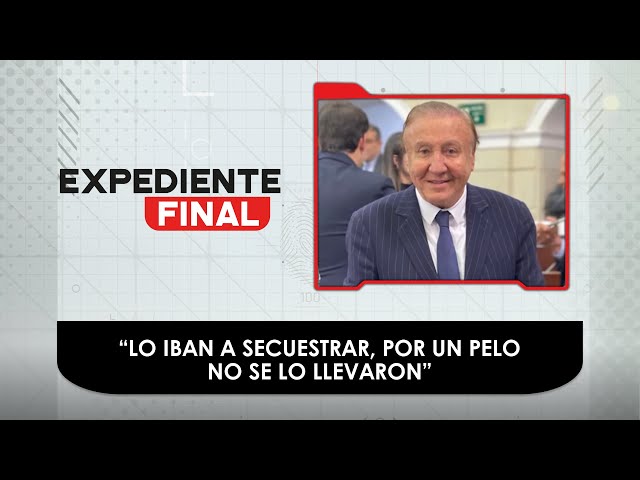Rodolfo Hernández se salvó de ser secuestrado gracias a su esposa | Expediente Final