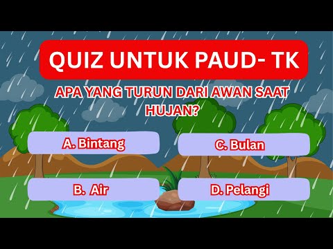 Kuis Seru Anak TK & SD: Pengetahuan Alam dan Sosial | Belajar Sambil Bermain. #kuisanak