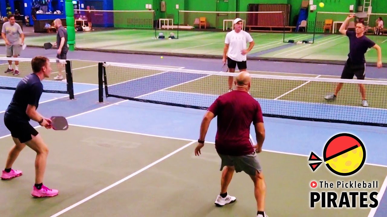 How Pickleball 4.5+ Men's Doubles Looks Like