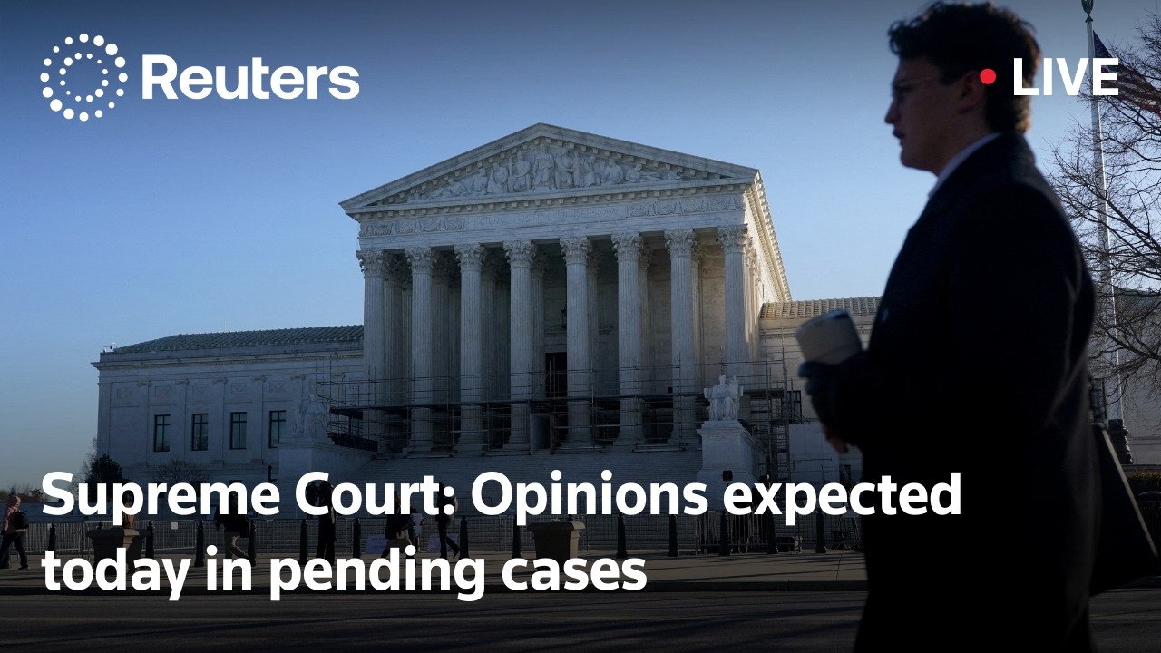 LIVE: US Supreme Court issues opinion in pending, argued cases