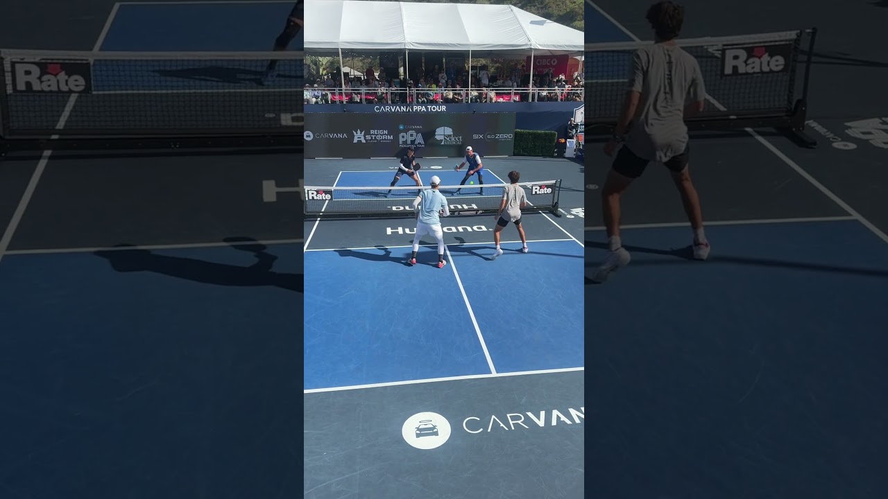 Does Gabe Tardio have the fastest pickleball reflexes in the world?!