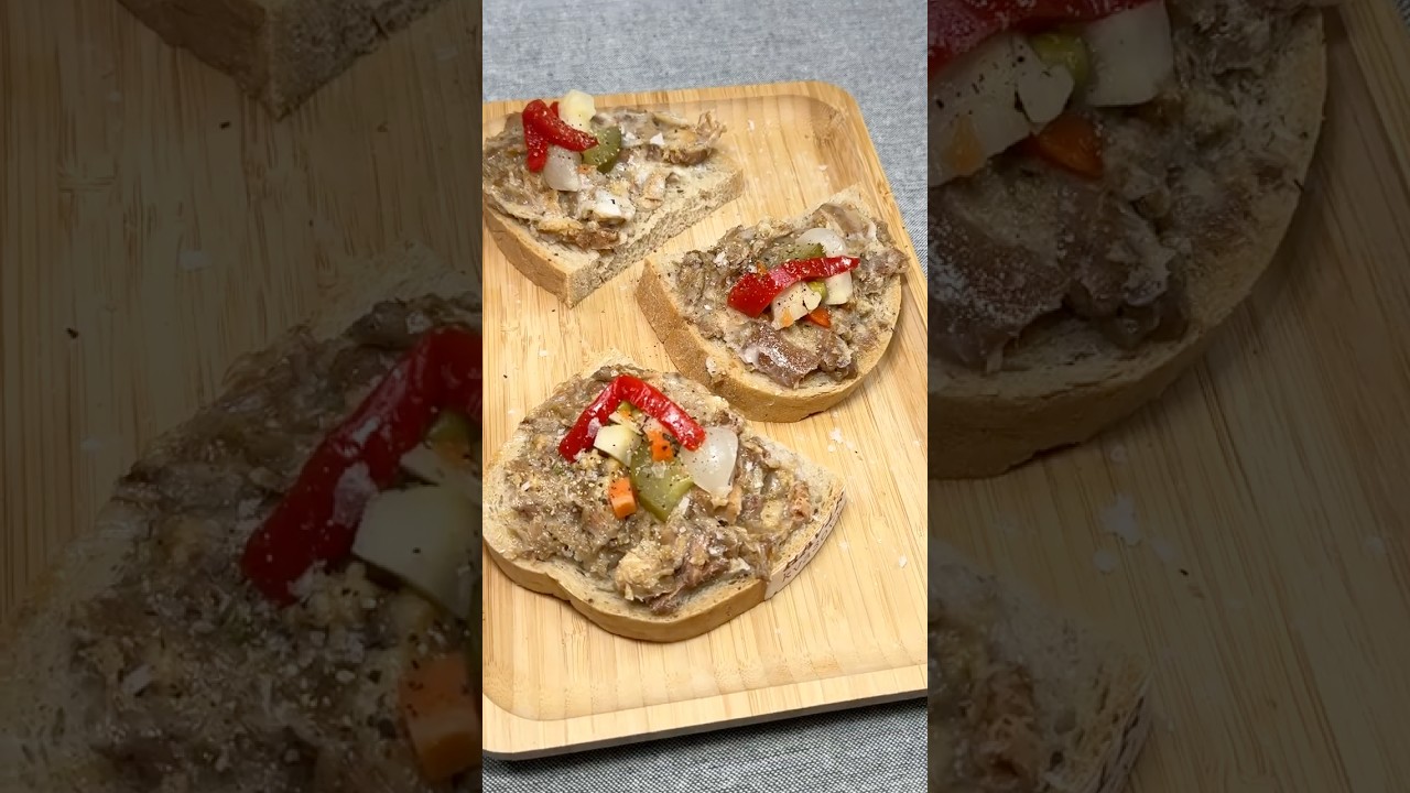 Pomazanka z pomalu pečeneho masa 🍺 @salente #ostravskygastrošef