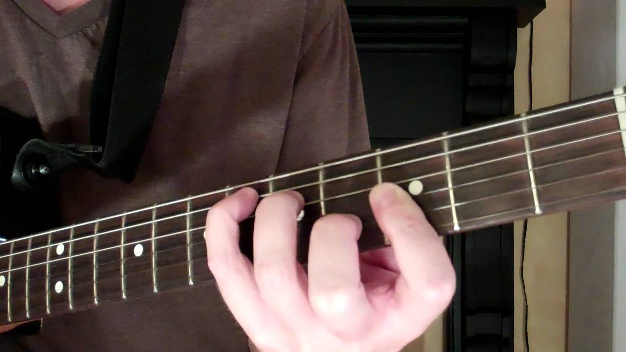 how-to-play-the-eb-chord-on-guitar-e-flat-major-youtube