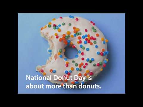 To celebrate 100 years since the work of the original "Donut Lassies," The Salvation Army asked people to design a donut for a veteran on Snapchat. Designs were submitted from around the world and turned into donuts. The donuts were delivered to veterans being served by The Salvation Army. To celebrate 100 years since the work of the original "Donut Lassies," The Salvation Army asked people to design a donut for a veteran on Snapchat. Designs were submitted from around the world and turned into donuts. The donuts were delivered to veterans being served by The Salvation Army.
