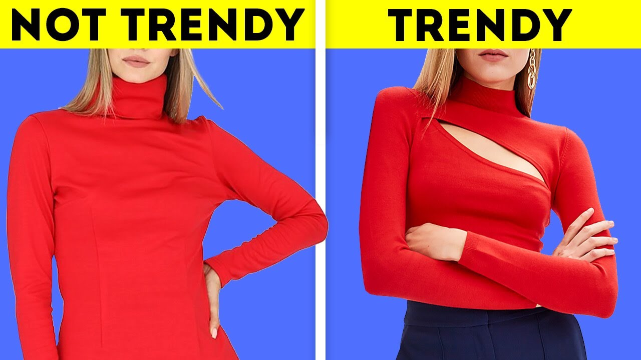 Brilliant Clothes Transformation || Trendy Fashion Hacks