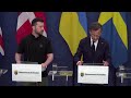 Ukraine concludes security deals with Sweden, Norway | REUTERS - 01:11 min - News - Video