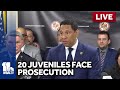LIVE: 20 pending prosecutions of juvenile offenders in Baltimore - wbaltv.com