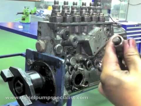 Bosch Inline Pump Disassembly Part 1 of 2 - YouTube ford 555a wiring diagram 