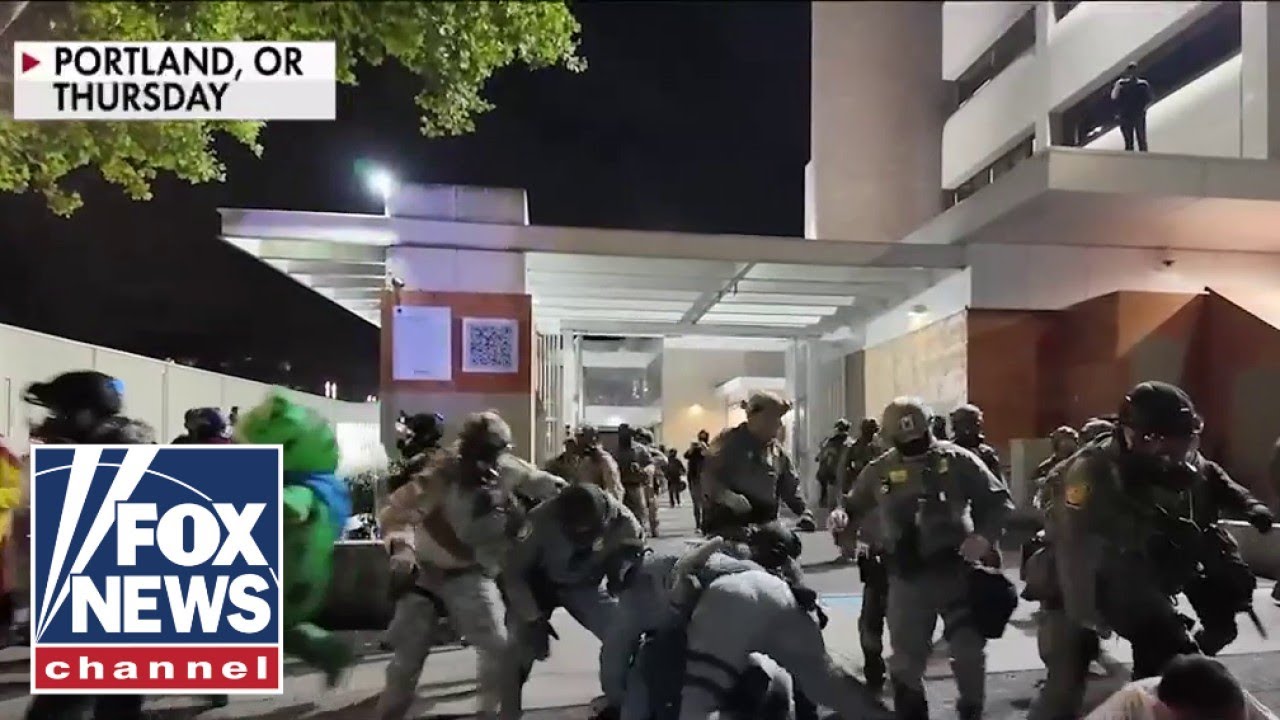 BREAKING: Anti-ICE riots EXPLODE overnight in liberal city