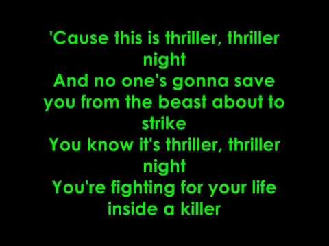 glee thriller/heads will roll lyrics