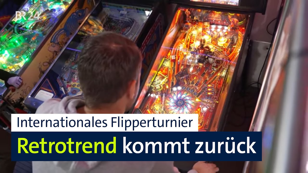 Internationales Flipperturnier: Same Player shoots again | Abendschau | BR24