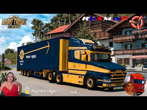 Scania T580 + Trailer "ASG Transport" v4.0 1.57