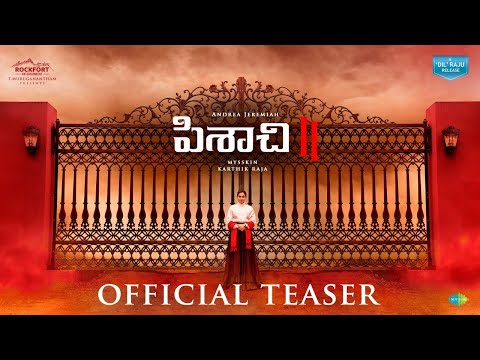 Pisachi 2 Telugu teaser ft. Andrea Jeremiah and Vijay Sethupathi