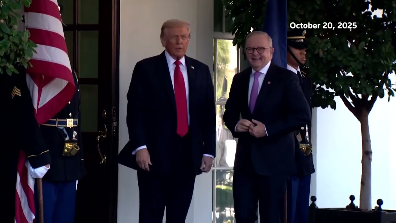 ‘We love them,’ Trump says of Australians as he greets Albanese | REUTERS