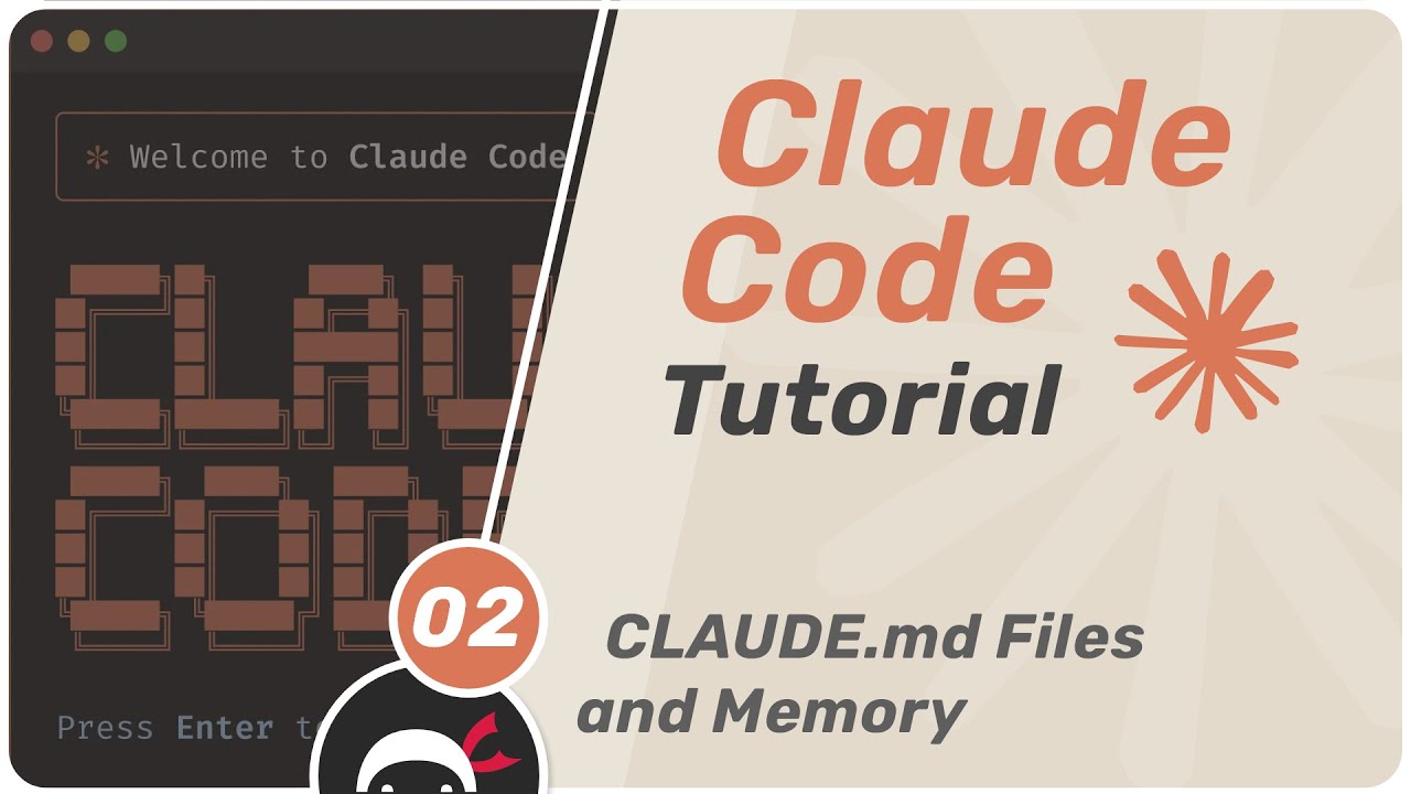 Claude Code Tutorial #2 - CLAUDE.md Files & /init