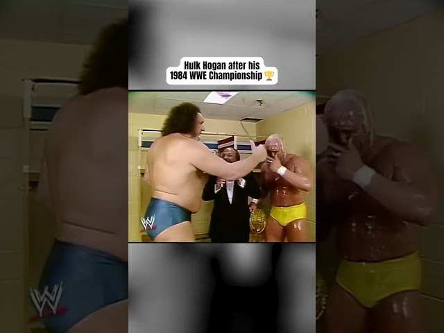 Iconic Hulk Hogan interview 🎙️ (via @WWE)