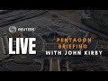 LIVE: Pentagon Press Secretary John Kirby holds a briefing