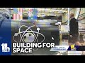 Warehouse opens to build space rocket parts