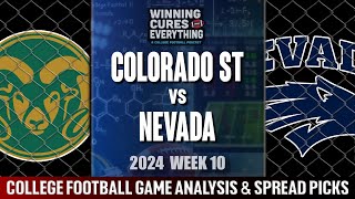 Nevada vs Colorado State Picks & Prediction Against the Spread 2024 College Football Analysis