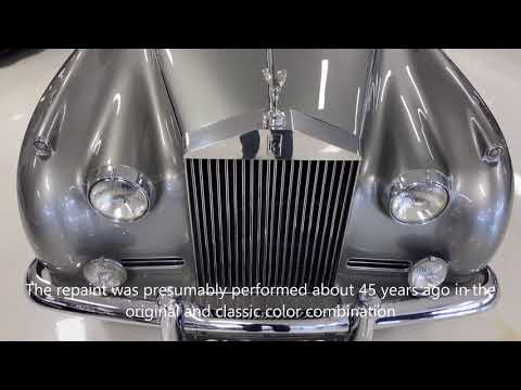 video 1957 Rolls-Royce Silver Cloud I
