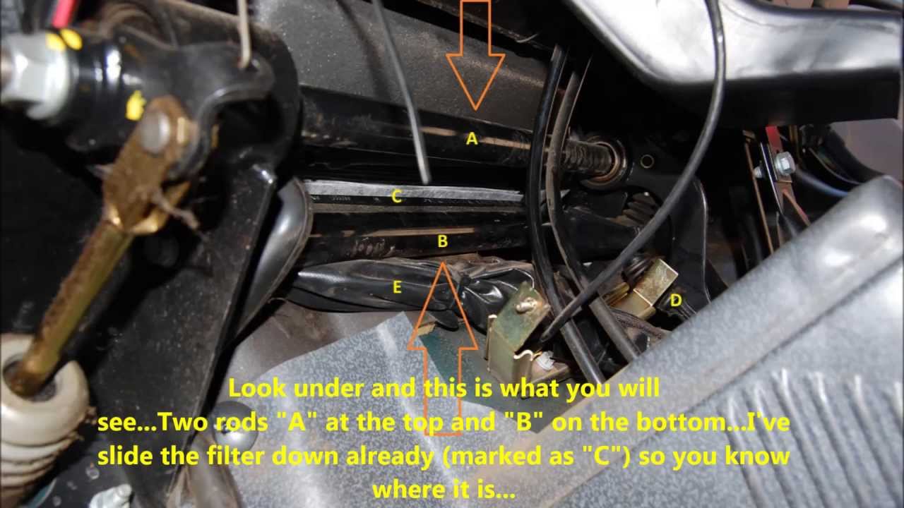 Mercedes Vito (2002) cab,dust,pollen filter replacement ... 2007 kia spectra fuse box location 