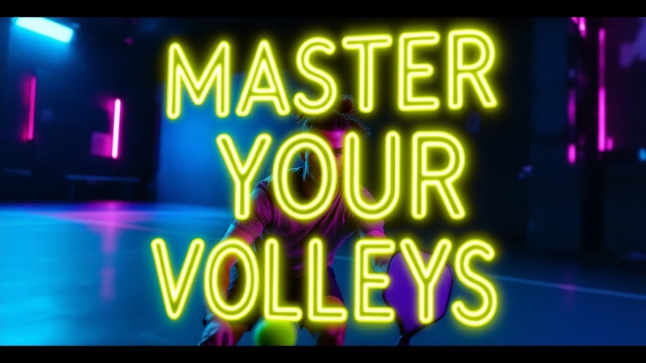 Improve Your Pickleball Singles Volleys