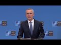 NATO to provide more weapons to Ukraine, Jens Stoltenberg says  - 01:43 min - News - Video