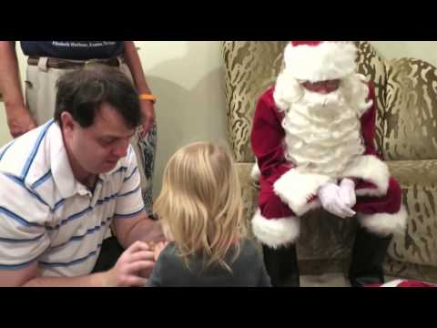 Santa Come to Visit the Hill Family
