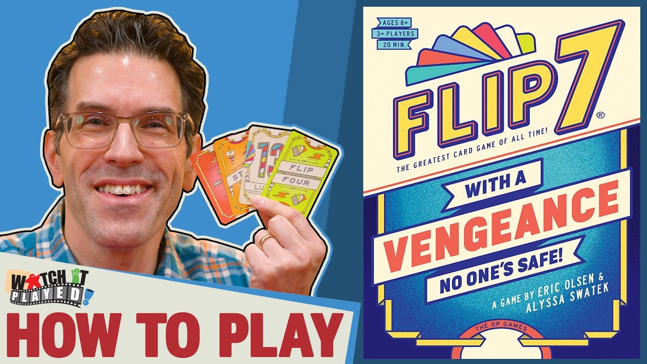 Flip 7: With A Vengeance - How To Play (UPDATE - See Pinned Comment)