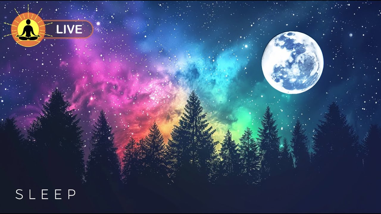 🔴 24 Hours of Relaxing Deep Sleep Music 24/7 🌙 3255 - Calm Your Body & Mind | Deep Sleep Meditation