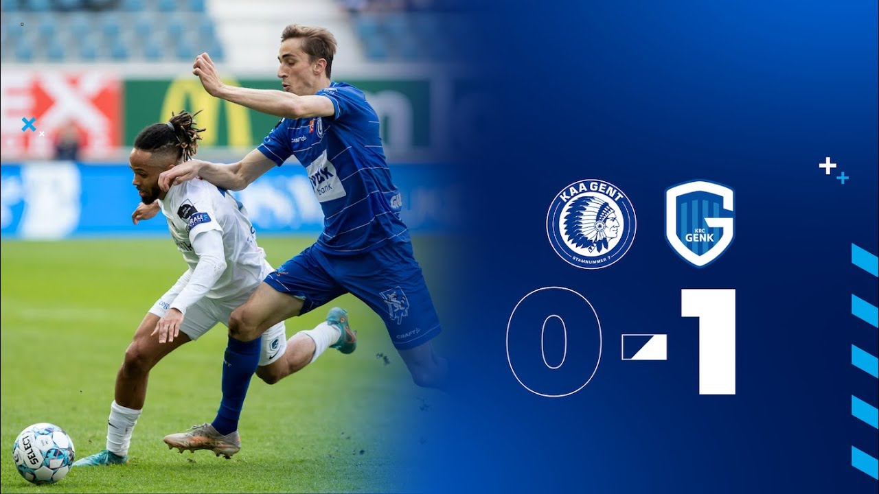 KAA Gent - KRC Genk: 0-1 (Europe Play-off MD1)