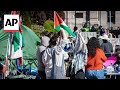 Pro-Palestinian protests sweep US college campuses