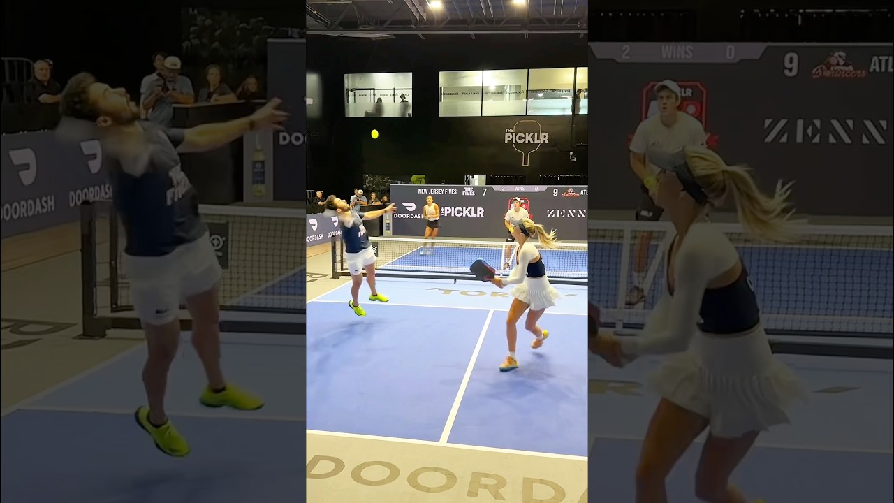 Fighting for your pickleball life 😮‍💨