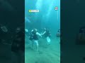 Suba loving couple gets married underwater